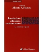 Introduzione all'italiano contemporaneo. La variazione e gli usi 