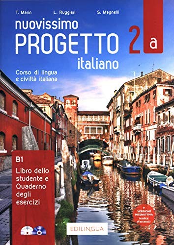 Nuovissimo Progetto italiano 2a (Libro dello studente + Quaderno + esercizi interattivi + DVD +CD)